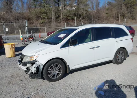 2011 Honda Odyssey Ex-L из США, поврежденный, VIN 5FNRL5H69BB041509